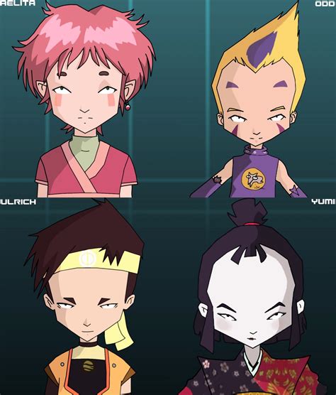 yumi and aelita|Code Lyoko (Western Animation) .